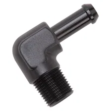 Heater Hose End Fitting - 90Â° with 3/8" NPT and 3/8" Barb image 2