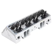 E-CNC 225 Small-Block Chevy Cylinder Head 70cc Hydraulic Roller image 6