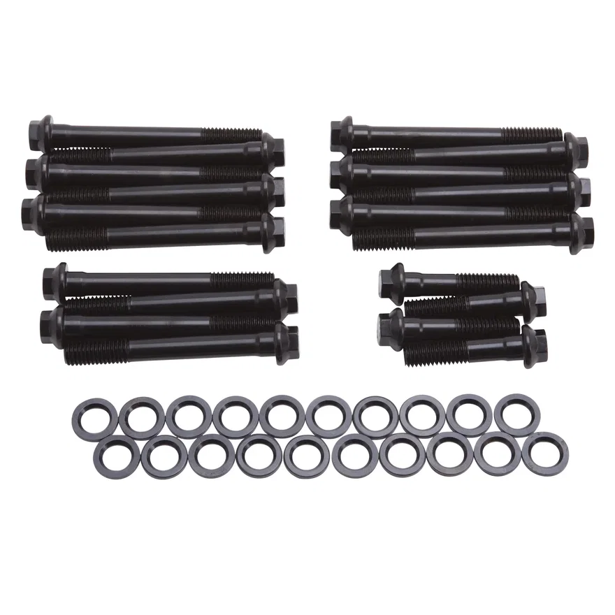 E-Series Cylinder Head Bolt Kit #85492 for Pontiac w/Edelbrock heads