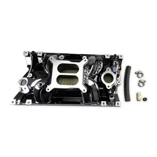 Perf EPS Manifold for Small-Block Chevy Vortec, Black Plasma Finish image 7