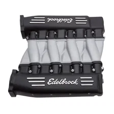 Cross-Ram Small Block Chevy LS3 Black Intake Manifold image 1