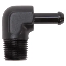 Heater Hose End Fitting - 90Â° with 1/2" NPT and 3/8" Barb image 3