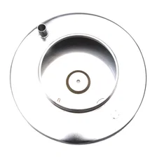 Pro-Flo Chrome 10" Round Air Cleaner with 2" Paper Element (Deep Flange) image 3