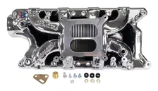 RPM Air-Gap Intake Manifold for Small-Block Ford, Chrome Plasma Finish image 5
