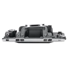 Performer RPM AIR-Gap Small Block Chevy Black Intake Manifold image 4