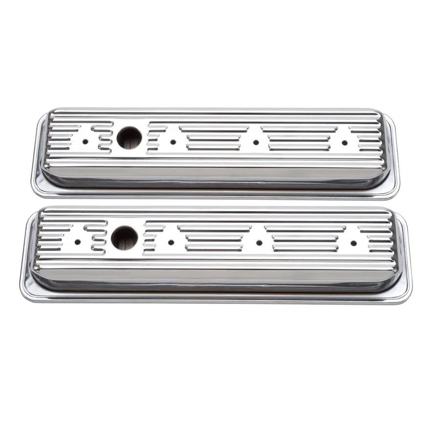 Signature Series Valve Covers for Chevrolet 262-400 87-95 Centerbolt