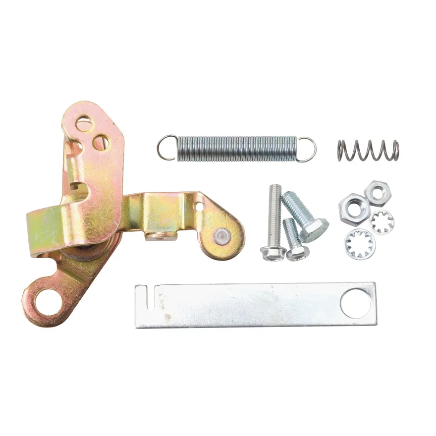 Ford Throttle Lever Adapter in Gold Finish for 1968 and Later