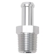 Heater Hose End Fitting - Straight with 1/2" NPT and 1/2" Barb image 1