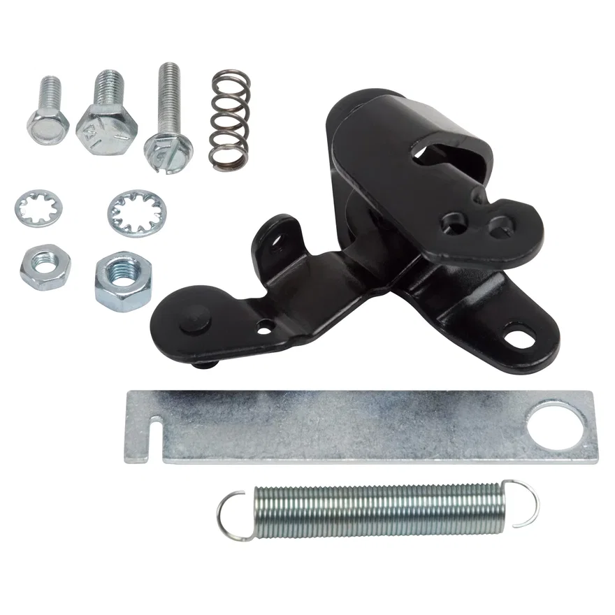 Ford Throttle Lever Adapter in Black Finish for 1968 and Later