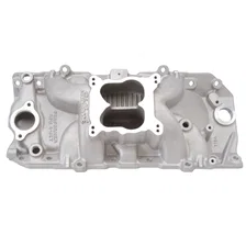 Performer RPM Big Block Chevy Oval Port Q-Jet Intake Manifold image 1