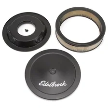 Pro-Flo Black 14" Round Air Cleaner with 3" Paper Element (Deep Flange) image 2