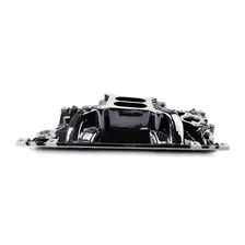 Perf EPS Manifold for Small-Block Chevy Vortec, Black Plasma Finish image 5
