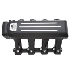 Pro-Flo XT Small Block Chevy LS3 Black Intake Manifold image 1