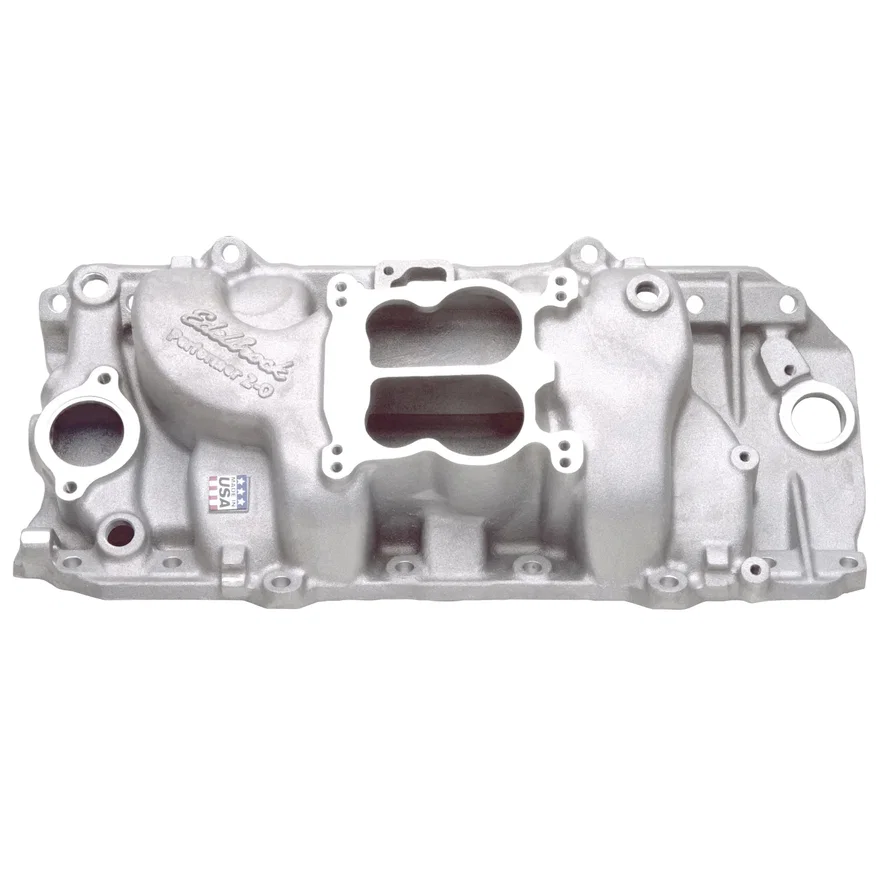 Performer 2-O Intake Manifold for 1965-90 Big-Block Checy w/Oval Port Heads