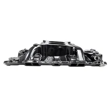 Performer EPS Intake Manifold for 1955-86 Small-Block Chevy, Black Plasma Finish image 4
