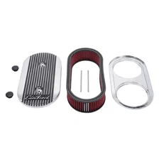Elite II Air Cleaner #4272 with washable filter, polished finish image 4