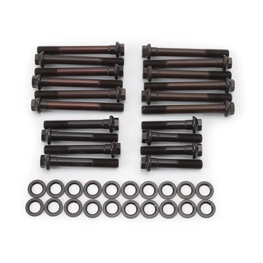 E-Series Cylinder Head Bolt Kit #85612 for Pontiac w/Edelbrock head