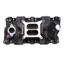 Performer RPM Small Block Chevy Black Intake Manifold image 1