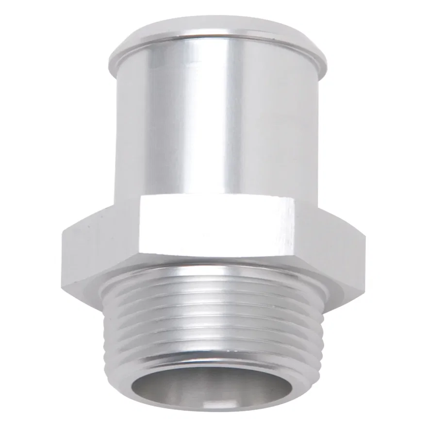 Heater Hose End Fitting - Straight with 3/8" NPT and 5/8" Barb