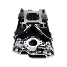Victor Jr. 23 Degree Black Plasma Intake Manifold Small-Block Chevy image 3