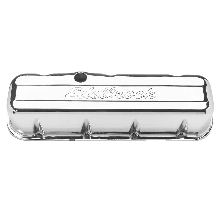 Signature Series Valve Covers, Chrome, Tall Profile, Chevrolet 396-502, '65 & Later