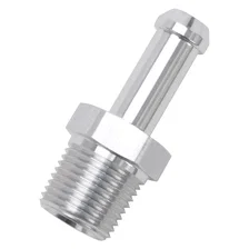 Heater Hose End Fitting - Straight with 3/8" NPT and 3/8" Barb image 2