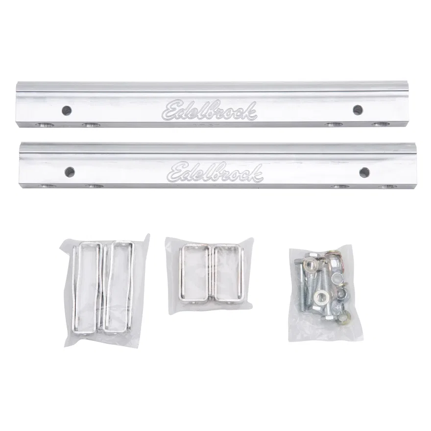 Fuel Rail Kit forPontiac -6 AN in Clear Finish