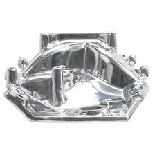 RPM Air-Gap Big Block Chevy 2-O Polished Intake Manifold image 5