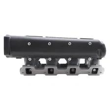 Cross-Ram Small Block Chevy LS3 Black Intake Manifold image 3