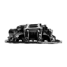 RPM Air-Gap Small Block Ford 351W Intake Manifold, Black Plasma Finish image 4