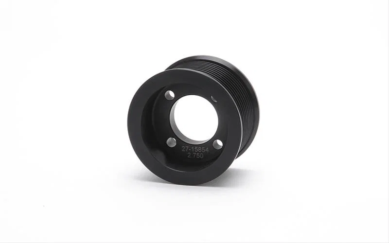 Competition Supercharger Pulley #15858 2.625 in. 10-Rib Black Anodized