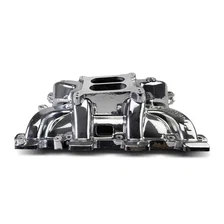 Performer RPM Small Block Chevy LS1 Intake Manifold Only, Chrome Plasma finish image 4