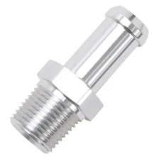 Heater Hose End Fitting - Straight with 3/8" NPT and 1/2" Barb image 2