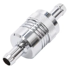 3" Aluminum Street Fuel Filter in Chrome Finish image 2