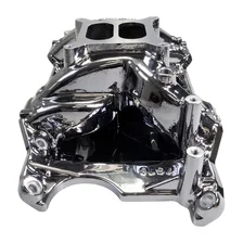 RPM Air-Gap Small Block Chrysler Intake Manifold - Chrome Plasma image 3