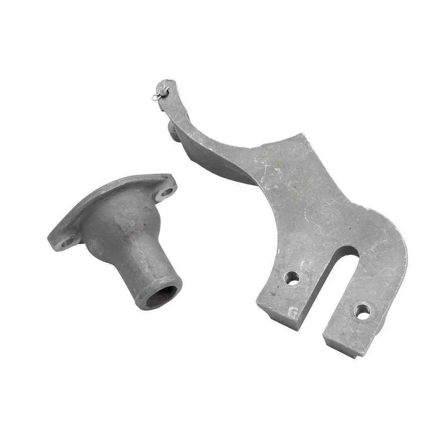 Generator Bracket/Water Neck Kit (Offset) for 1949-53 Ford Flathead in Black