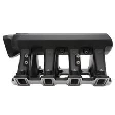 Pro-Flo XT Small Block Chevy LS3 Black Intake Manifold image 4