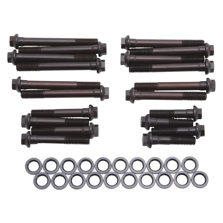 E-Series Cylinder Head Bolt Kit #85562 for Pontiac w/Edelbrock heads