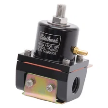 EFI Fuel Pressure Regulator -6 AN (180 GPH) in Black Finish image 2