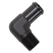 Heater Hose End Fitting - 90Â° with 1/2" NPT and 3/4" Barb image 2