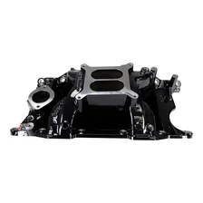 RPM Air-Gap Small Block Chrysler Intake Manifold - Black Plasma image 1