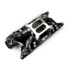 RPM Air-Gap Intake Manifold for Small-Block Ford, Black Plasma Finish image 6