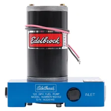 Quiet-Floâ„¢ In-Line Blue Electric Fuel Pump - 120 GPH image 2