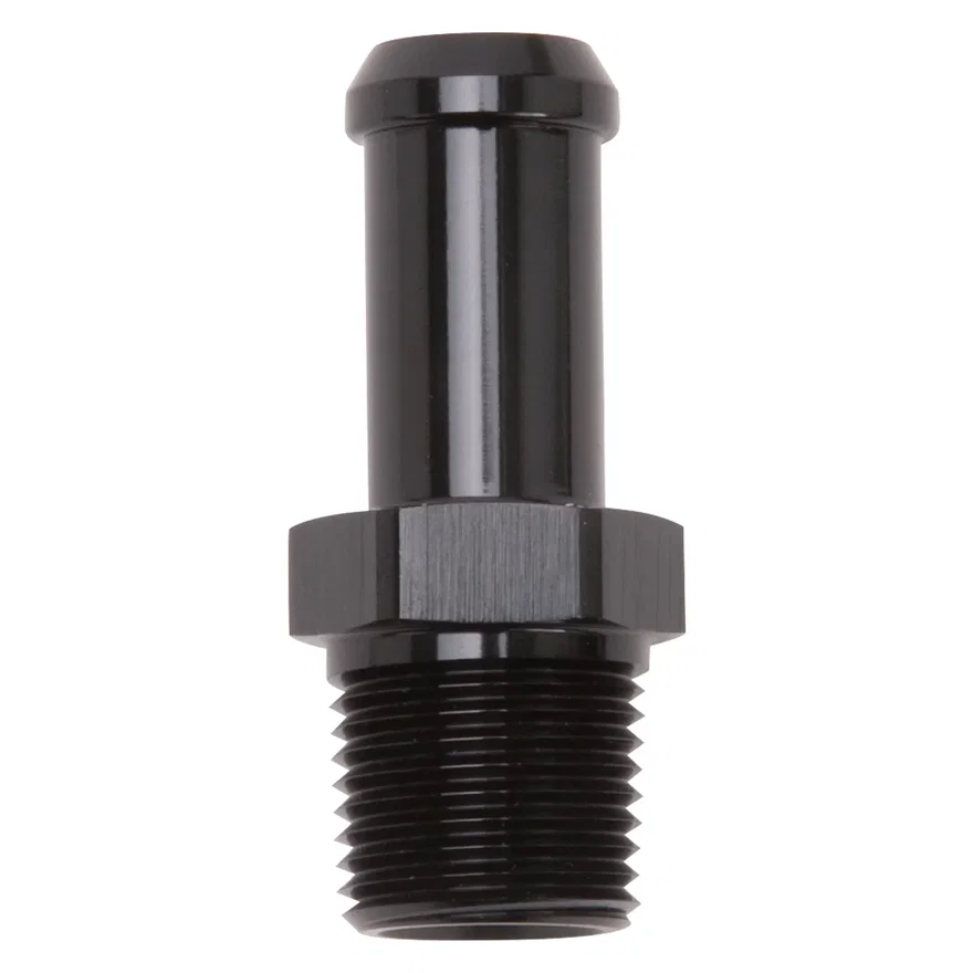 Heater Hose End Fitting - Straight with 3/8" NPT and 1/2" Barb