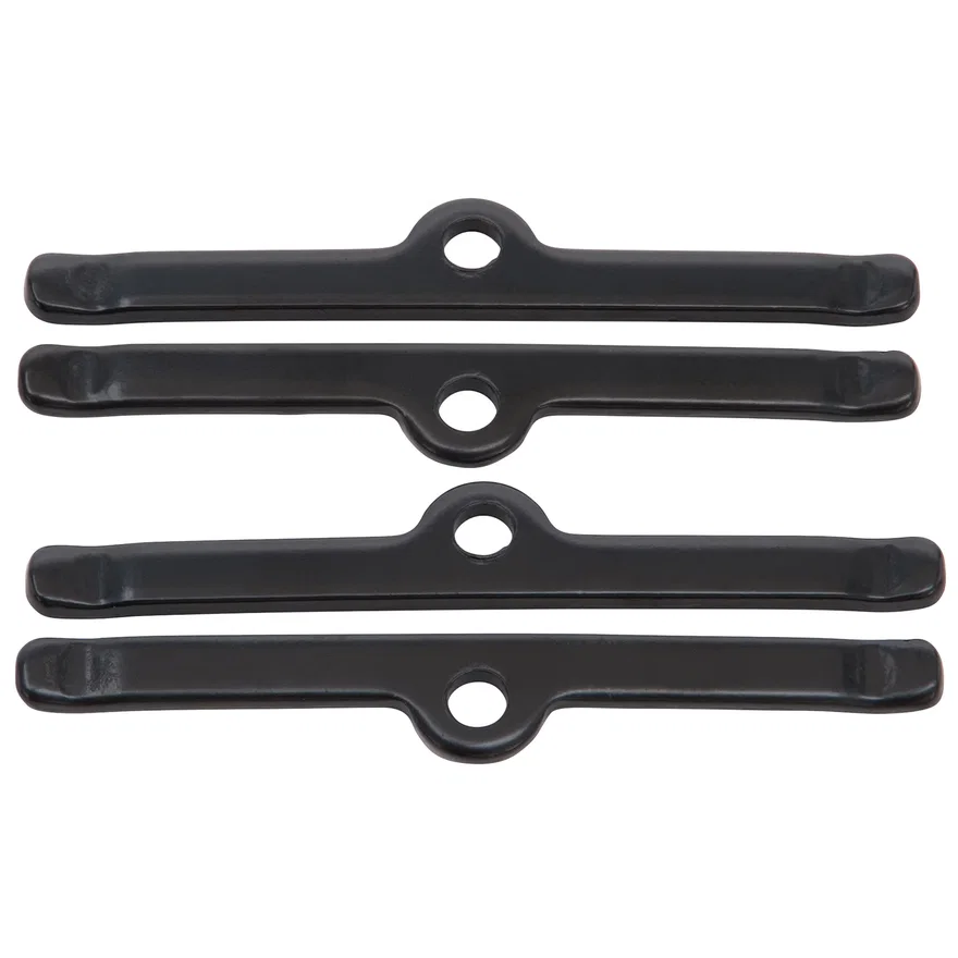 Hold-Down Tab Kits for Small-Block Chevy 5" long in Black Finish (Qty 4)