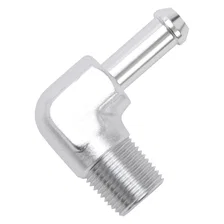 Heater Hose End Fitting - 90Â° with 3/8" NPT and 3/8" Barb image 2