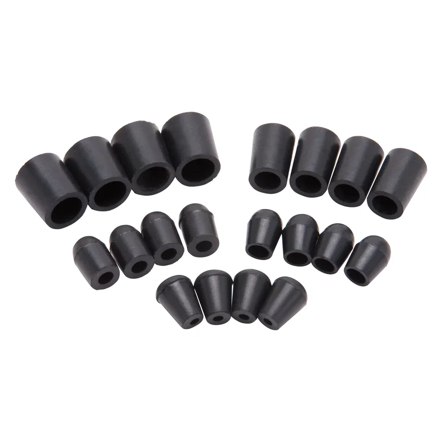 Vacuum Cap Assortment 1/8", 3/16", 1/4", 5/16" and 3/8" ( Set of 20)