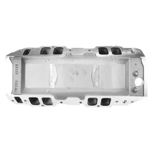 RPM Air-Gap Big Block Chevy 2-R Intake Manifold, Black Plasma Finish image 4