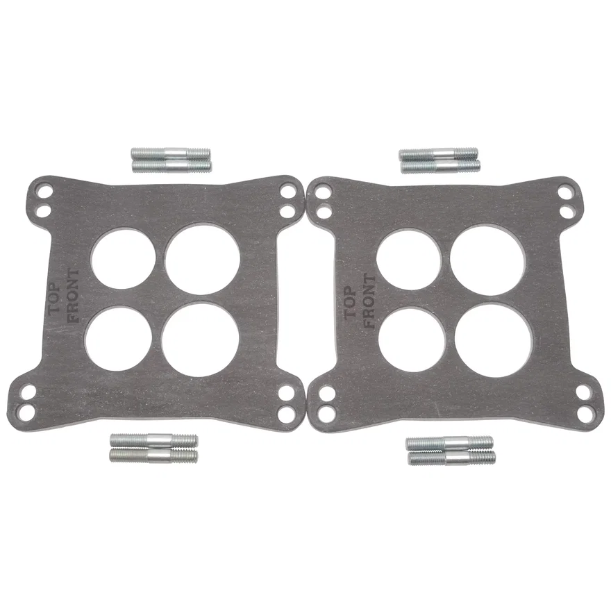 Heat Insulator Gaskets for Edelbrock Dual-Quad Manifolds - 0.125" Thick (Qty 2)