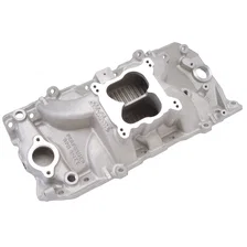 Performer RPM Big Block Chevy Oval Port Q-Jet Intake Manifold image 2